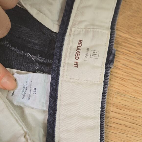 Gap men's blue Relaxed fit shorts size 30 - Picture 2 of 4